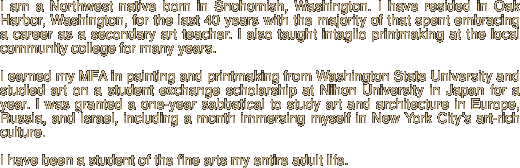 I am a Northwest native