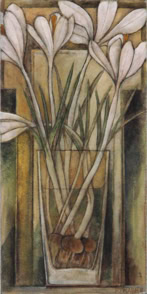 White Crocus 10" x 5" No. 324 